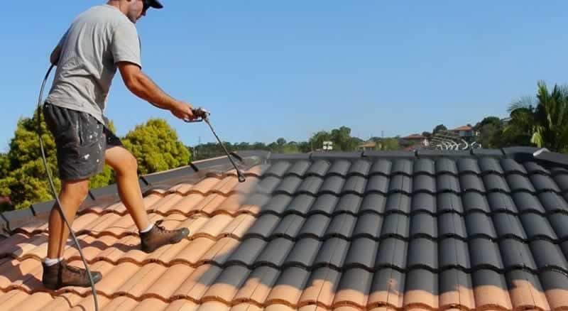 roof painting costs